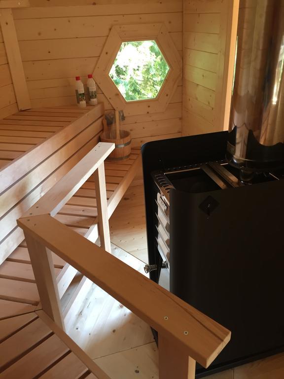 Ferienhaus Erzgebirge "An Der Trebe" Mit Kamin Und Sauna Нойхаузен Стая снимка